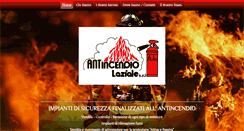 Desktop Screenshot of antincendiolaziale.com